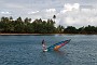 117- Romain en planche a voile baie de la Tortue